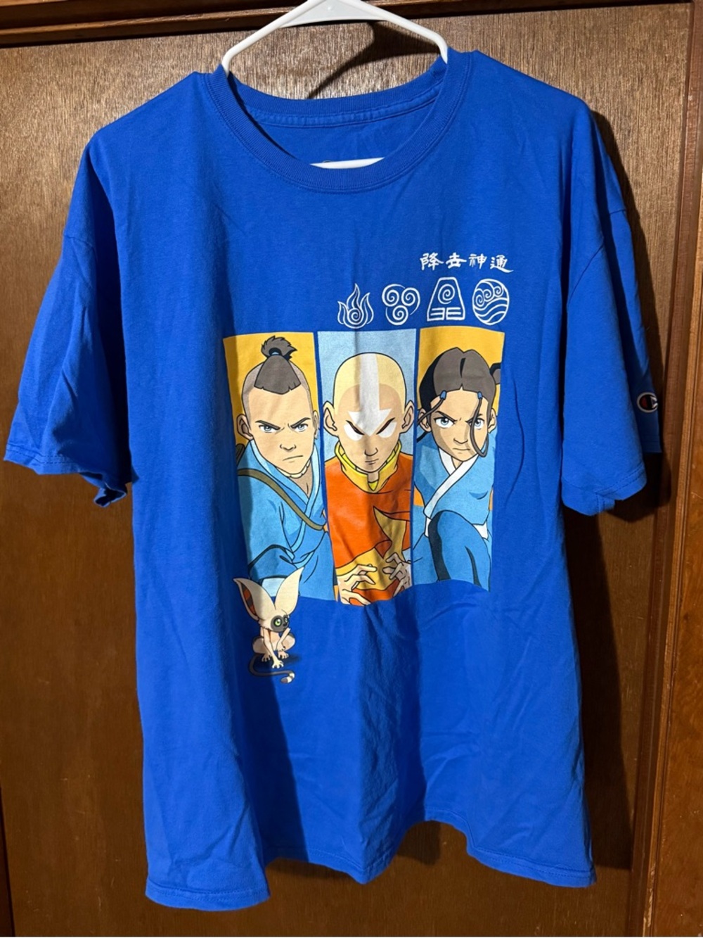 Champion Royal Blue Avatar-Themed Graphic Tee
